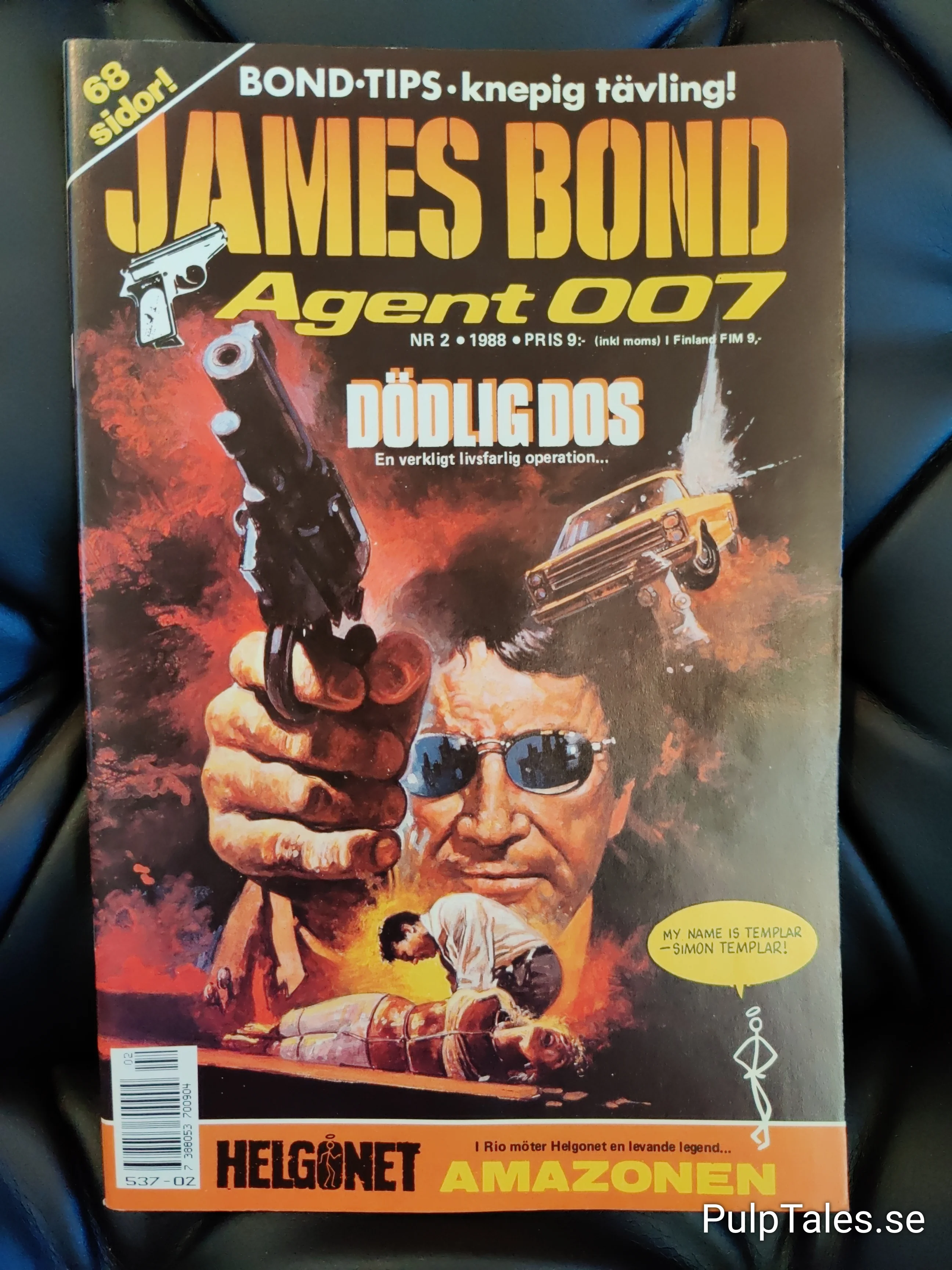 Flera författare James Bond Agent 007, Nr 2 1988